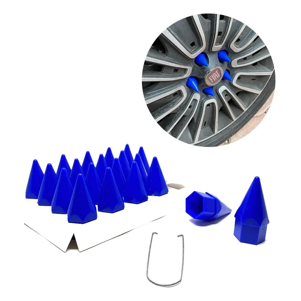 Sivri Mermi Bijon Kapağı Sökme Aparatlı Mavi 17mm - Görsel 2