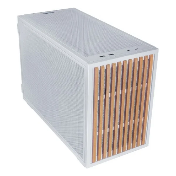 Lian Li B4 Wood G99.B4W-WD.00 Fanlı Beyaz Micro ATX Oyuncu Kasası - Görsel 9