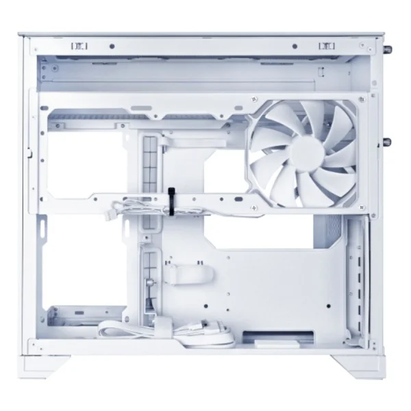 Lian Li O11 Vision-M G99.O11vmw.00 Fanlı Beyaz Micro Atx Oyuncu Kasası - Görsel 5