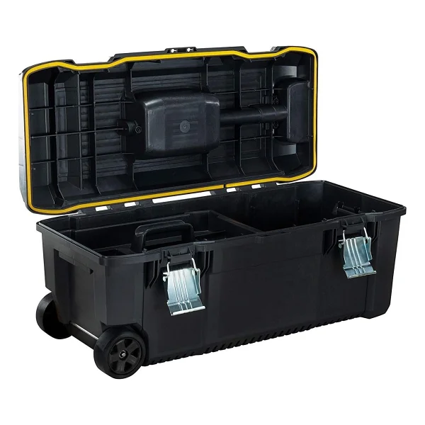 Stanley Fatmax Alet Kutusu, Zollstructual Foam İnç (Su Sıçramasına Karşı Korumalı, Metal Kilitli, Çepeçevre Kauçuk Conta Ve Teleskopik Sap) 1 Adet, Fmst1-75761 - Görsel 2