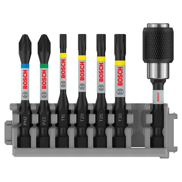 Bosch Impact Ctrl 8'li Ph2-Pz2 T20-T30 50mm Mg 2608522327 - Görsel 2