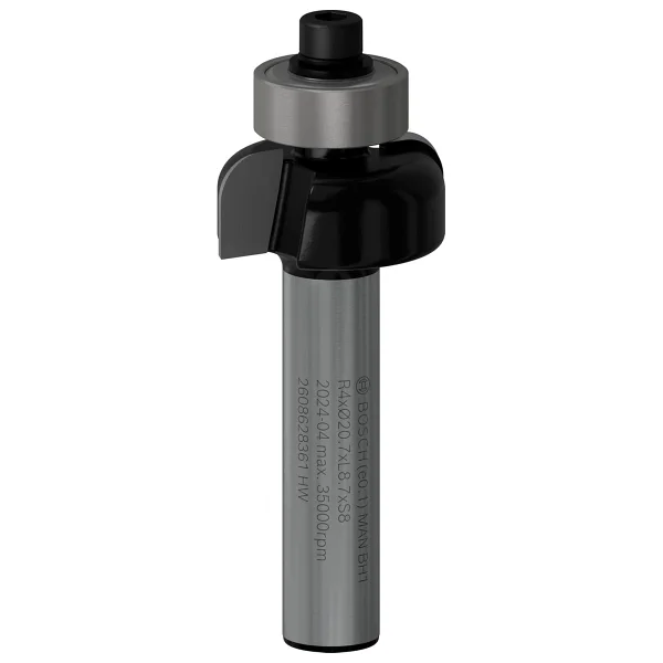 Bosch 2 608 Aksesuarı 628 361 Profil Freze E 8 Mm, R1 4 Mm, D 20,7 Mm, L9 Mm, G 53 Mm - Görsel 2