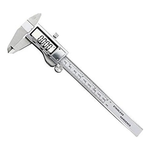 AEK-Tech 150 mm Paslanmaz Çelik Dijital Kumpas - Görsel 2