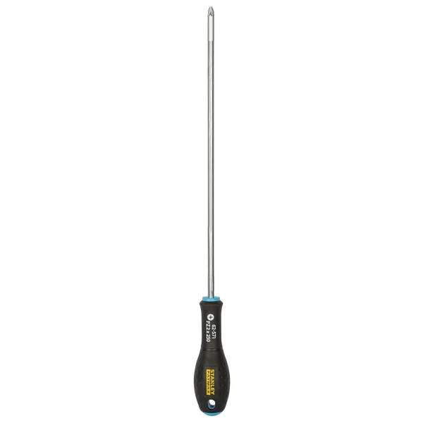 Stanley Fatmax Tornavida Pozidriv Pz2 250 Mm Bıçak Uzunluğu, Krom Vanadyum Ergonomik Softgrip Sap 0-62-571 - Görsel 2