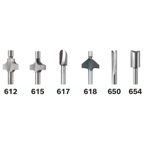 Dremel 692 Freze Ucu Seti, 6 Parça - Görsel 2