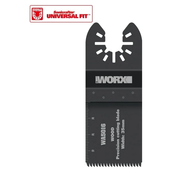 Worx Wa5016 Çok Amaçlı Raspalama Makinası İçin 35x40mm Ahşap Ve Pvc Universal Hassas Kesme Bıçağı - Görsel 3