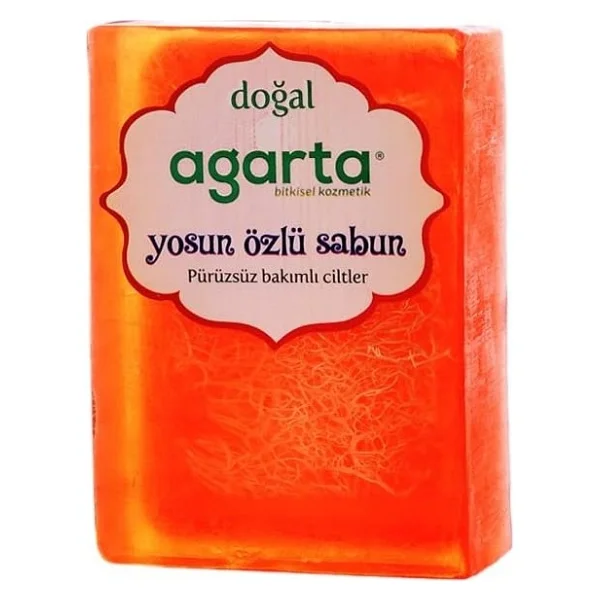 Agarta El Yapımı Doğal Yosun Özlü Sabun 150 Gr - Görsel 2