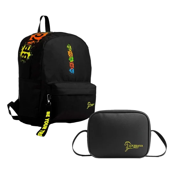 louisiana polo Okul Seti - Sırt Çantası + Termal Beslenme Multicolor 1140