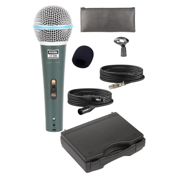 Lastvoice Lv-680 Profesyonel Dinamik El Mikrofonu - Görsel 2