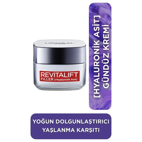 L'oreal Paris Revitalift Filler Yoğun Dolgunlaştırıcı Yaşlanma Karşıtı Gündüz Kremi - Görsel 2