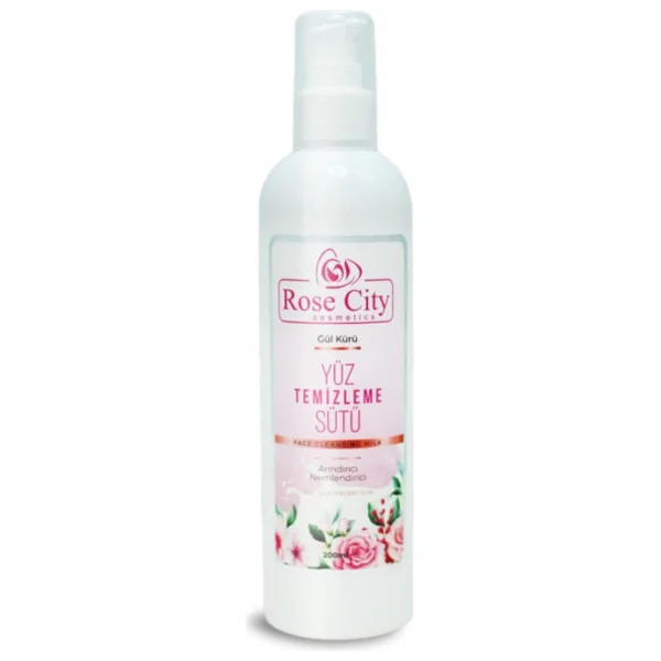 Rose City Nemlendirici Yüz Temizleme Sütü 200 Ml - Görsel 2