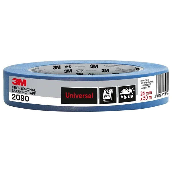 3m 2090 Mavi Maskeleme Bandı 24mm X 50m - Görsel 2