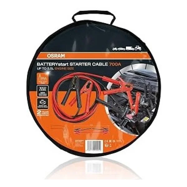 Osram Akü Takviye Kablosu Batterystart Starter Cable 700a Osr Osc250a - Görsel 2