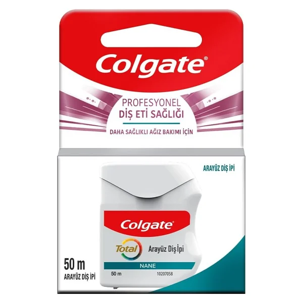 Colgate Total Profesyonel Diş Eti Sağlığı Nane Aromalı 50 M Diş İpi - Görsel 2