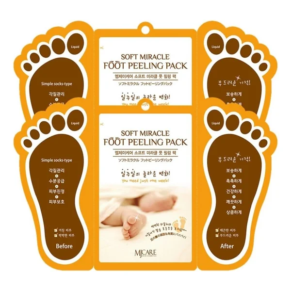 Mjcare Çorap Tipi Ayak Peeling Maskesi 2 Adet - Görsel 3