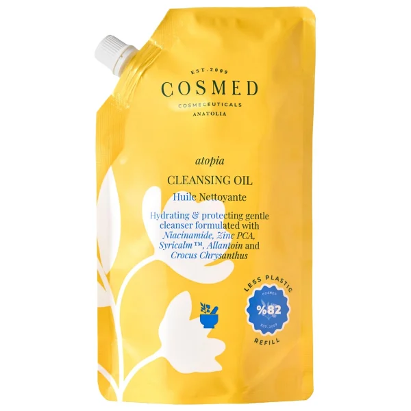Cosmed Atopia Refill 400 Ml Yüz Ve Vücut Temizleme Yağı - Görsel 4