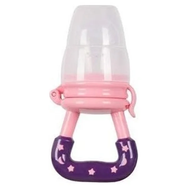 Sevi Bebe Meyve Emziği, Silikon Diş Kaşıyıcı, Pembe-Mor - Görsel 2