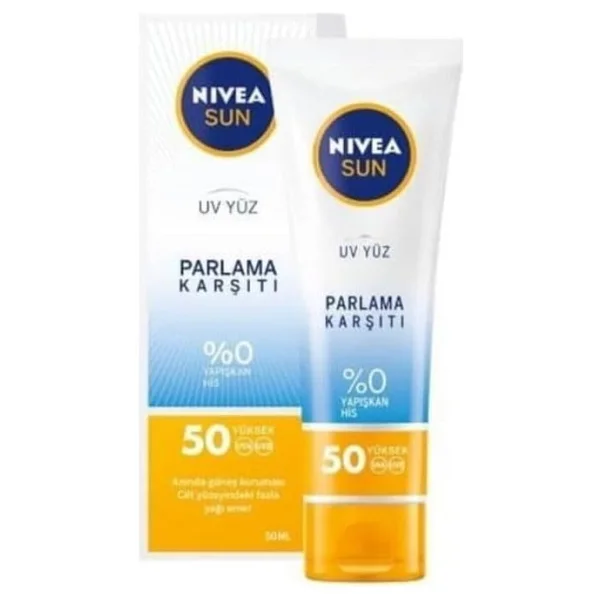 Nivea Uv Parlama Karşıtı 50 Ml 50 Faktör Güneş Kremi - Görsel 2