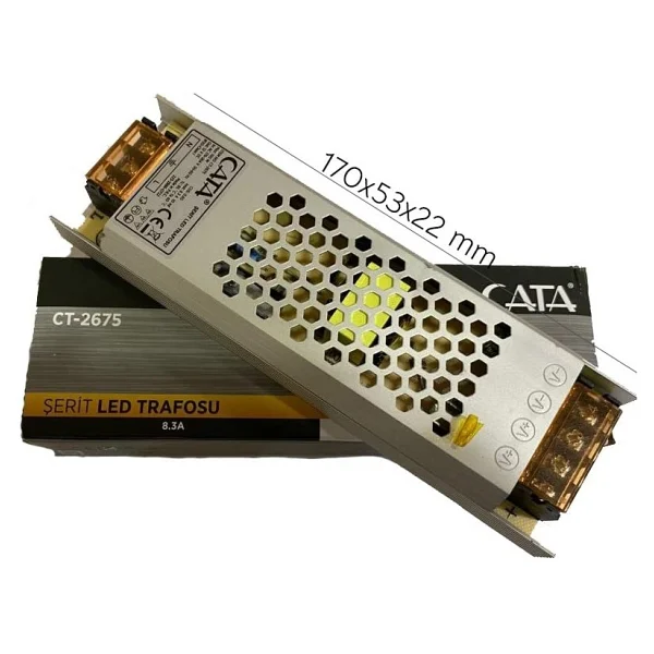 Cata CT 2675 8.3 Amper Süperslim 100W Trafo - Görsel 2