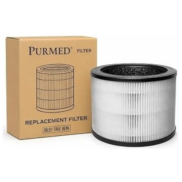 Purmed Winix Zero Compact Uyumlu Filtre (O) - Hepa + Aktif Karbon Filtre Hava Temizleyici Yedek Filtre Alerjen, Koku Ve Toz Giderici Kompakt Uyumlu Set - Görsel 8