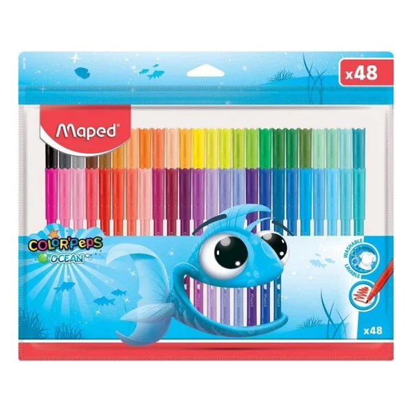 Maped Color Peps Ocean 48'li Keçeli Kalem Seti - Görsel 6