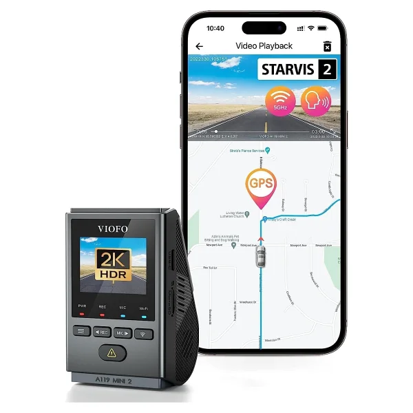 Viofo A119 Mini2 2k Ön Araç Kamerası - Görsel 2