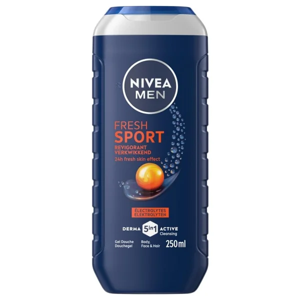 Nivea Men Sport 250 Ml Duş Jeli - Görsel 2
