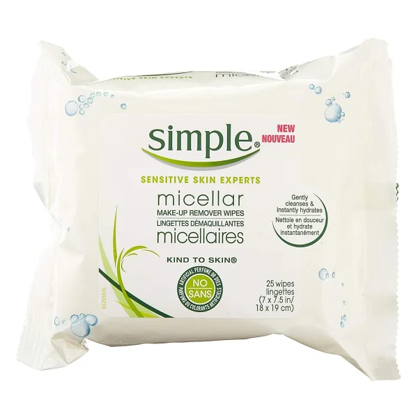 Simple Yüz Mendili Micellar, 25 Adet (6'lı Paket) - Görsel 2
