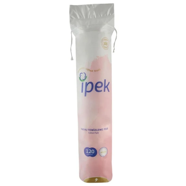 İpek Makyaj Temizleme Pedi 120'li Paket - Görsel 2