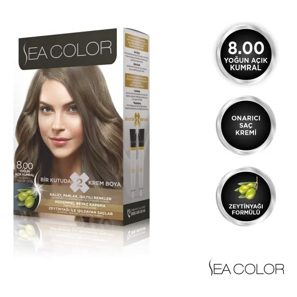 Lilafix 8.00 Yoğun Açık Kumral 5 Paket - Görsel 2