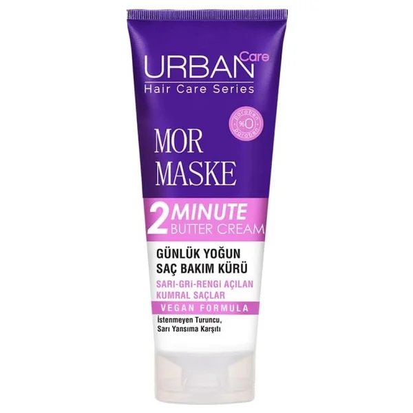 Urban Care Renk Düzenleyici Saç Bakım Kürü Mor Maske 200 Ml - Görsel 2