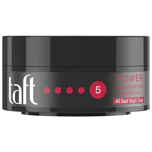 Taft Power 5 Mega Güçlü Wax 75 Ml - Görsel 2