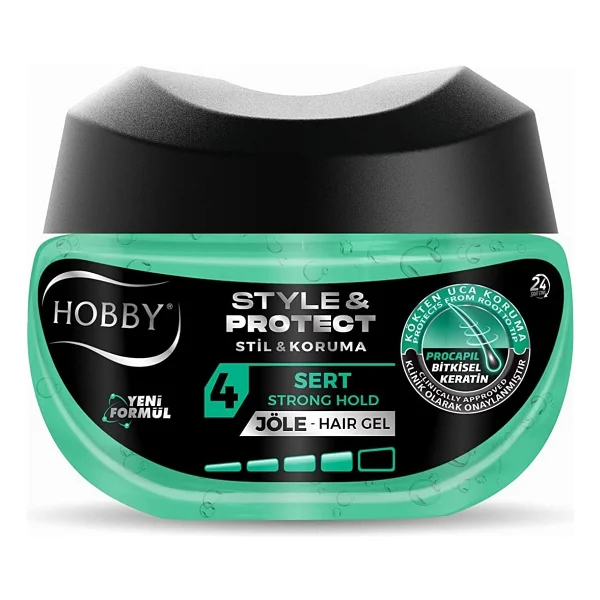 Hobby Style & Protect Sert Saç Jölesi 250 Ml - Görsel 2