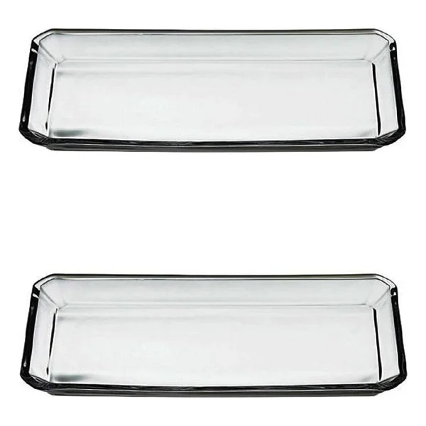 Paşabahçe Grace Crystallin 68017 2'li 30x14 Cm Servis Tabağı - Görsel 2