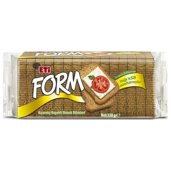 Eti Form Kızarmış Kepekli Ekmek Dilimleri 138 gr - Görsel 2