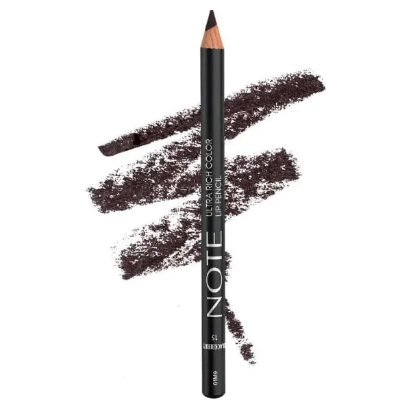 Note Ultra Rich Color Lip Pencil 15 Blackberry Dudak Kalemi - Görsel 2