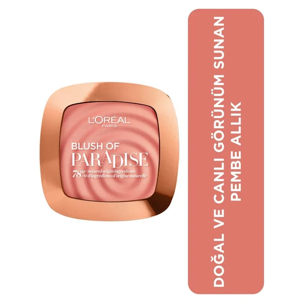 L'oreal Paris Wake Up & Glow 03 Melon Dollar Baby Allık - Görsel 2