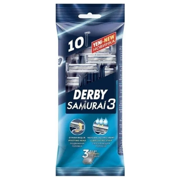Derby Samurai 3 Kullan At 14'lü Tıraş Bıçağı - Görsel 2
