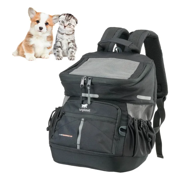 Ferplast Voyager 350 Evcil Hayvan Taşıma Çantası Siyah 29X21X36CM