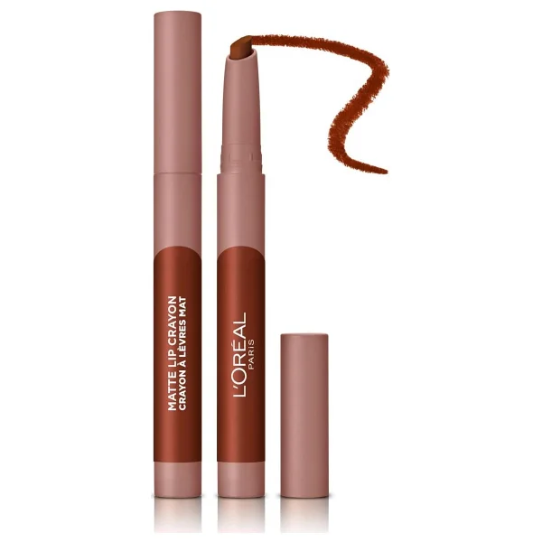 L'Oreal Paris Infaillible Matte Lip Crayon 109 Flirty Toffee Kalem Ruj