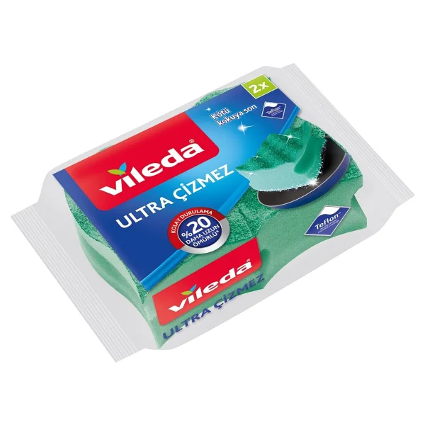 Vileda Çizmez Düz Sünger 2'li - Görsel 2