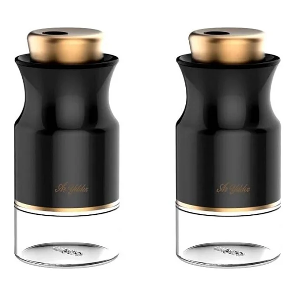 Aryıldız Black Line Bronz Tuzluk Biberlik - Görsel 2