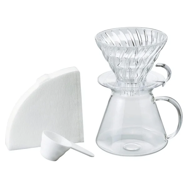 Hario V60 02 Cam Demleme Seti - Görsel 2