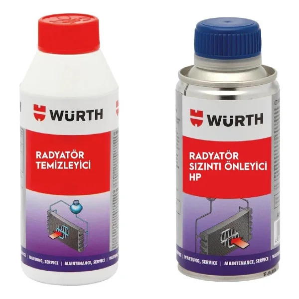 Würth Radyatör Sızıntı Önleyici Hp + Würth Radyator Temizleyici Seti - Görsel 2