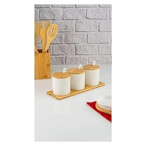Bambum Flora 3'lü Baharat Takımı - Görsel 2