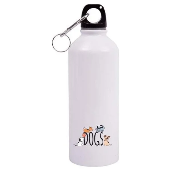 Biggdesign Dogs 400 Ml Karabinerli Alüminyum Matara - Görsel 7