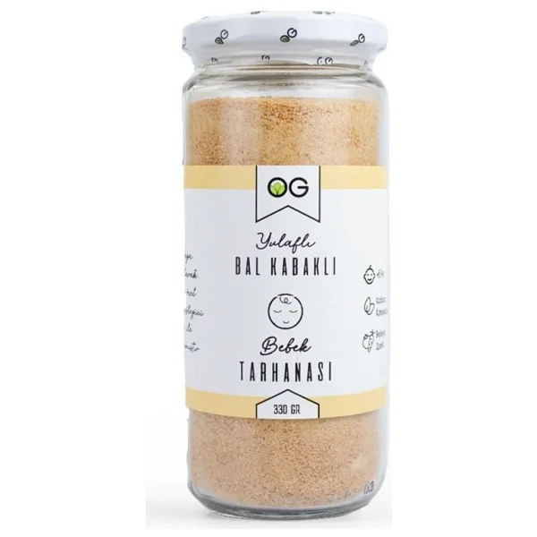 Og Natural Yulaflı Bal Kabaklı Bebek Tarhanası 6 Ay 330 Gr - Görsel 2