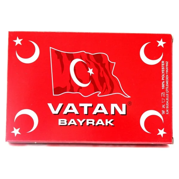 Kullan At Market Kumaş Türk Bayrağı 30 X 45cm 1 Adet - Görsel 2