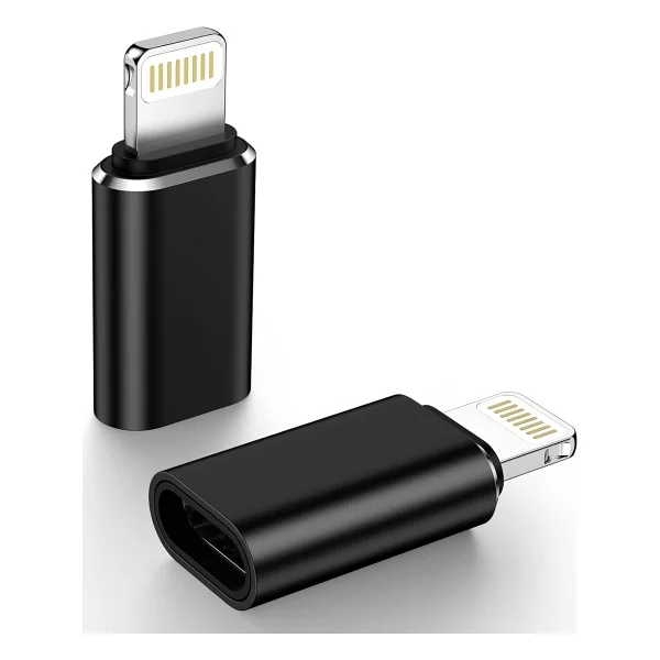 Daytona Lightning To USB Type C Dönüştürücü Adaptör X 2 Adet - iPhone & iPad Uyumlu / iPhone 14'e Kadar Uyumlu - Görsel 2