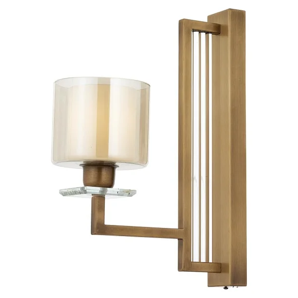 Avonni Ap-60190-1e Eskitme Kaplama Aplik E27 Metal Kristal 15x32cm - Görsel 2